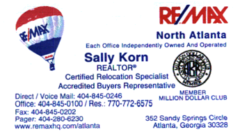 Sally Korn's Credentials